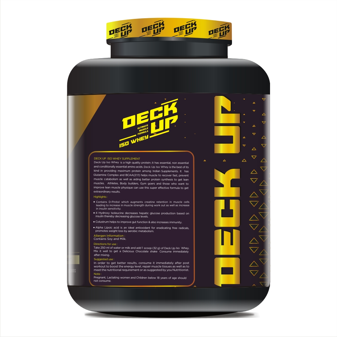 Iso Whey Chocolate Back